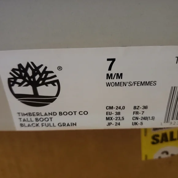 Timberland Black and Brown Winter Boots - Picture 7 of 10